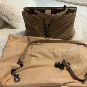 COPY - Rebecca Minkoff Edie Tophandle Bag with strap.